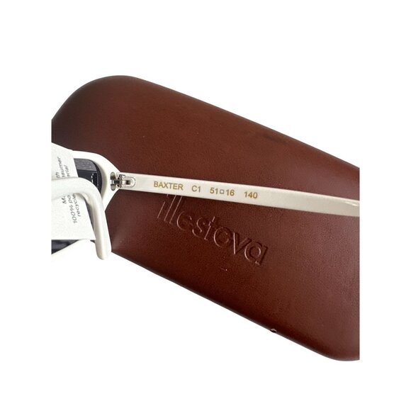 ILLESTEVA Brown Ombre Framed Round Sunglasses with Case - Picture 9 of 9